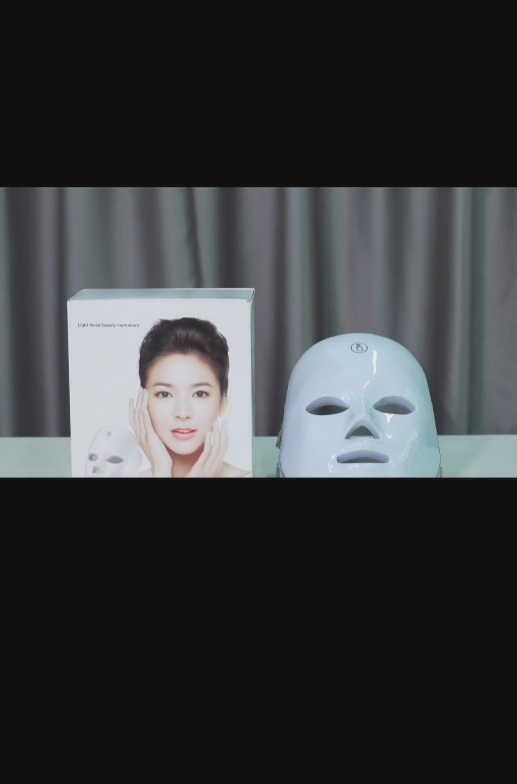 Masque LED Visage – Éclat Lunaire ✨ | Anti-âge & Peau Radieuse