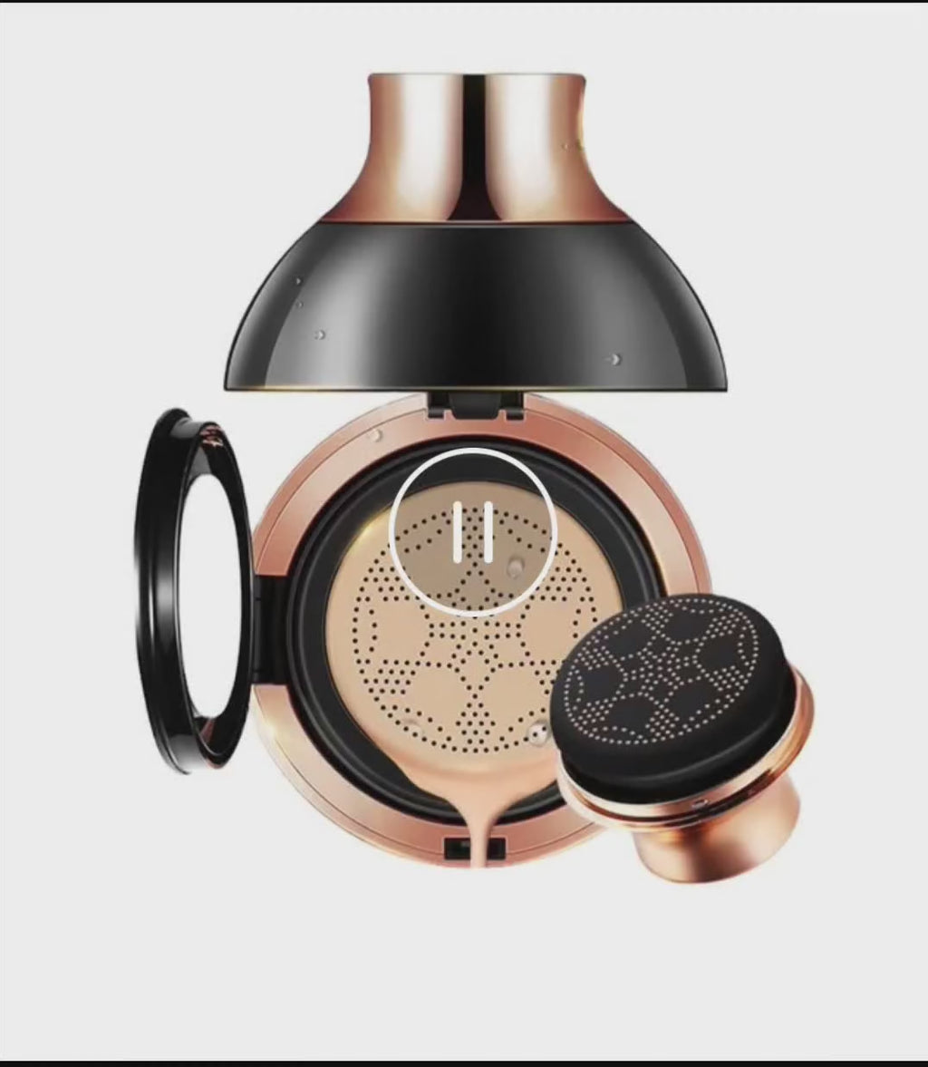 🌙 Voile de Lumière – Duo Cushion Rituel Éclat