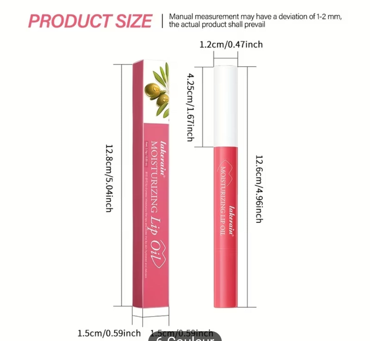 🌙 Lueur d’Étoile – Élixir de Lèvres ✨ Huile teintée hydratante